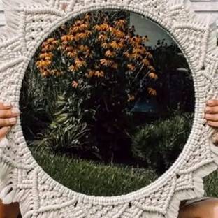 Aafiya And Craft Fashion Mirror**96 Decorative Mirror