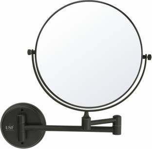 USF Shaving-Mirror-Black Finish Bathroom Mirror