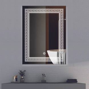 PRINCE ART Led Mirror with Light Bathroom Wall Decor 
Makeup Room 18x24 Inch LT36 Bathroom Mirror