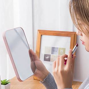 PLENARO Makeup Mirror Adjustable Stand Foldable Design,Mirror Desktop Vanity Mirror