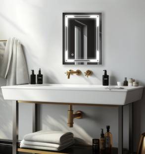TRYOTONE Wall Led Mirror for Bathroom, Wash Basin With Touch Sensor/3 Led Lights Lighted Mirror