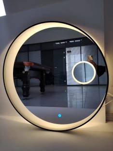 ARC homes & memorials 21*21 inch Led light Mirror for Bathroom and Living Room Lighted Mirror