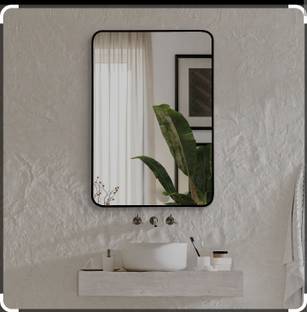 satish 12" x 18" Inch Rectangular Mirror _D Decorative Mirror..4mm Decorative Mirror