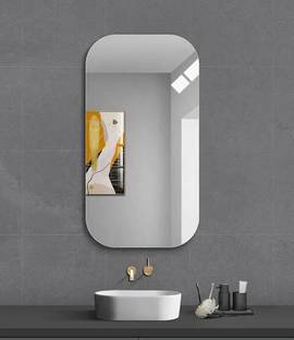 MERKEZI ART MA31 Wall Simple Mirror for Bathroom, Living Room, Bedroom 18 x 24 Inch Bathroom Mirror
