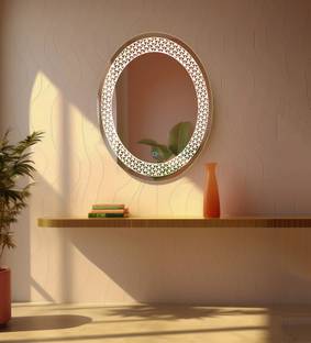 Lavish store LED Mirror with 3 Color Lights (Warm, Natural, White) | Touch Sensor | Decorative Mirror