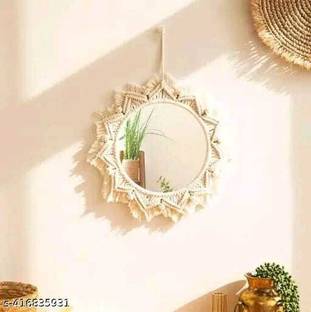noor handicrafts Mirror for wall Decorative Mirror