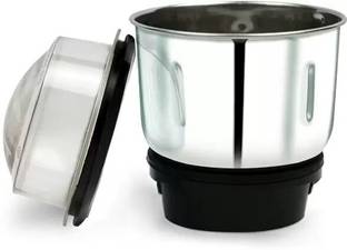 KOGENT ENTERPRISES Mixer Grinder Chutney Jar Fit On 2 Lock & 4 Teeth Coupler Juicer Jar (500 ml) Mixer Blender Blade