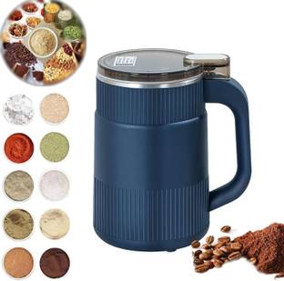 ticrox Electric Spice & Coffee Bean Grinder, 200W Stainless Steel Push Button Control 200 W Mixer Grinder
