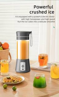 Udghosh Creation Smoothie & Juice Maker | 180W Blender Mixer Grinder| High Borosilicate Jar 220 W Juic...