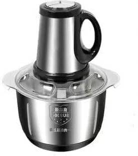 OXMEZA Stainless Steel ElectricFood Chopperwith Bowl 250W Heavy forKitchen Food Chopper Mixer Grinder Coupler