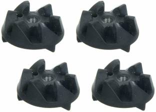 MIKSTORE Rubber Coupler for PANASONIC Mixer Grinder jar's (4Units), (Black) Mixer Grinder Coupler
