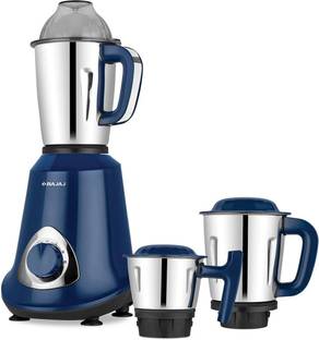 BAJAJ ?Military Series Glamore 800W Royal Blue 800 W Mixer Grinder