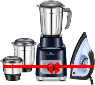 Electrofox AeroMix Mixer Grinder With Dry Iron Combo 750 W Juicer Mixer Grinder