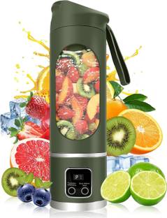 geeo Personal Electric 12-Blade Portable Juicer – USB Rechargeable 25 W Juicer
