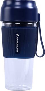 WONDERCHEF Nutri Cup 300ml Portable Blender with USB Charging Nutri-Cup 40 W Juicer (1 Jar, Blue)
