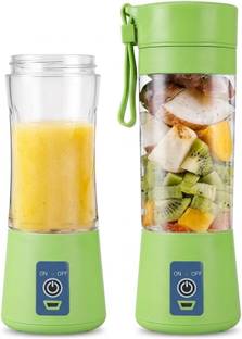 Letshop Portable Mini USB Rechargeable Juicer Blender Bottle for Smoothies & Shakes 350 W Juicer Mixer...