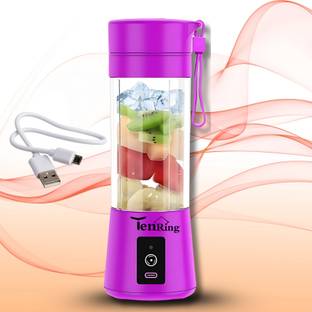 Tenring Portable USB Smoothie Blender | Cordless Rechargeable Juicer for Quick 150 W Mixer Blender