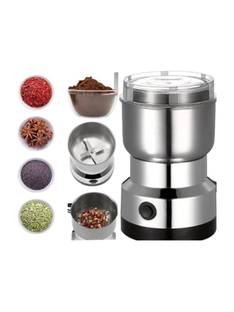 NEXORA ENTERPRISES Nima Electric Mini Grinder 150W Grains & Dry Masala | 1 Jar | Silver 50 W Mixer Gri...