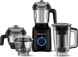 Atomberg Zenova Fresh | Safety Features | Coarse Mode for Silbatta-like Texture | 550 W Mixer Grinder
