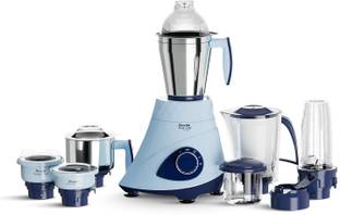 Preethi Blue Leaf Titanium 15.0 1000 W Juicer Mixer Grinder