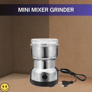 Nima Electric Mixer Grinder & Coffee Maker for Kitchen Masala,Fruit &Onion GarlicC489 200 W Mixer Grin...