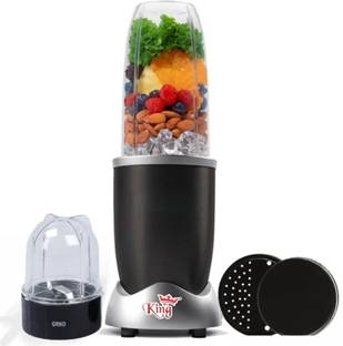 KITKING Black-Silver, Power Consumption:W-500, Total Jars:02 500 W Mixer Blender