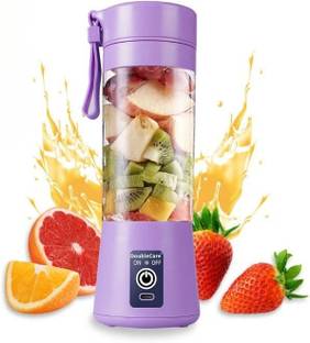 Aakruti Creation01 Portable Blender, USB Rechargeable Mini Juicer Blender,Electric 450 W Juicer Mixer ...