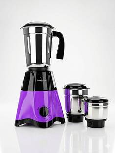 HOME SAVER Turbo Grind Primier Purple3Jar 750 W Mixer Grinder