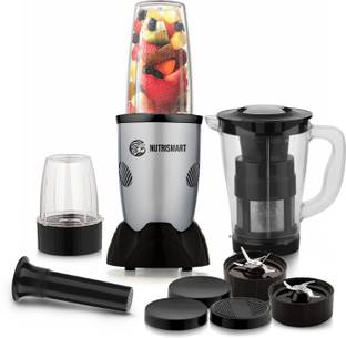 Nutrismart 3 Unbreakable Jars Blender for Gym Smoothies, Shakes and Juices 500 W Juicer Mixer Grinder