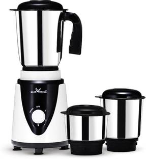 Blue eagle 1.2ml Liquidizing ,0.8ml Multi,0.4ml Chutney Jar, 500 W Juicer Mixer Grinder