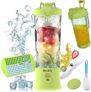 BlendLife Ultra Waterproof Portable Blender, LED Light Indicators & Pulse Model Feature 240 W Juicer Mixer Grinder