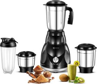 Havok Black_Mixer_4Jar_Sipper_lid 750 W Juicer Mixer Grinder