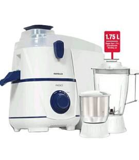HAVELLS RIGO POLYCARONATE 1.75 L BIGGER SIZE JAR , POWERFUL HEAVY-DUTY MOTER 500 W Juicer Mixer Grinder