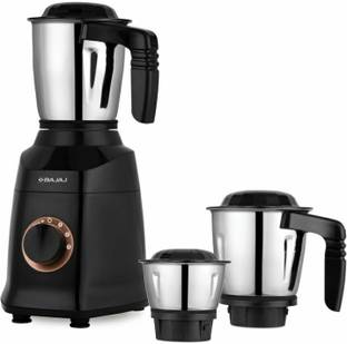 BAJAJ MILITARY SERIES FINESSE UNBEATABLE TOUGHNESS ASSURED BY MILITARY GRADE JAR 750 W Mixer Grinder