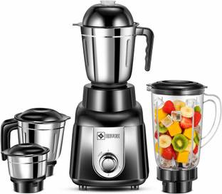 Havok BlackEdge_1000W_Mixer_4Jar 1000 W Juicer Mixer Grinder
