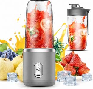 FORMONIX Portable Blender Juicer Mixer for Shakes,Smoothies And Juices ice etc USB-C Port 25 W Juicer ...