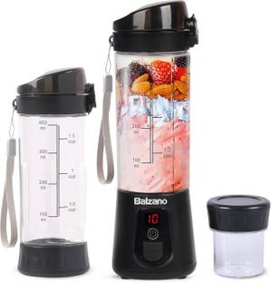 Balzano Portable Blender, Crush Ice, Make Baby Food, Smoothie Maker, Wireless Travel 180 W Juicer Mixe...