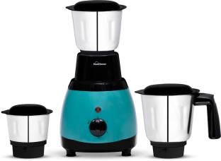 Sunflame MG50 Heavy Duty 500 W Mixer Grinder (3 Jars, Silver, Black, Blue)