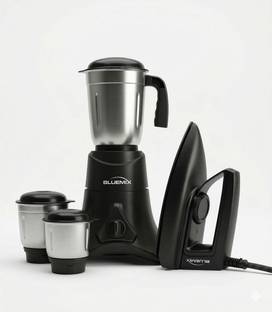 Bluemix Polygon Triangle With IRON 750 W Mixer Grinder