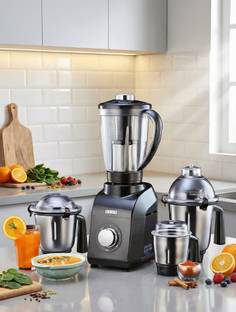 USHA TurboX Ultra Fine Grinding 100% Copper Motor 1200 W Mixer Grinder
