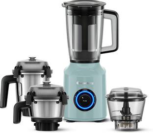 Atomberg Zenova Fresh | Safety Features | Coarse Mode for Silbatta-like Texture | 550 W Mixer Grinder