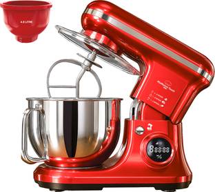 Inalsa MixMaster Touch Stand Mixer|Heavy Duty|5.4L SS Bowl & 4.8L Bowl|Touch Control 1600 W Mixer Blen...