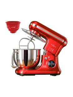 Inalsa MixMaster Touch Stand Mixer|Heavy Duty|5.4L SS Bowl & 4.8L Bowl|Touch Control 1600 W Mixer Blen...