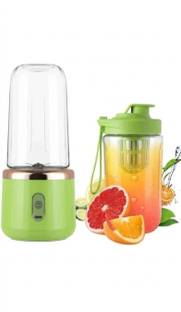 MAHNOOR ENTERPRISES Rechargeable Portable Blender For Smoothie & Juices Juicer USB Mixer Grinder 40 W ...