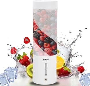 LIBRA Milk Shakes and Crushing Ice, USB Recharbeable 200 W Juicer Mixer Grinder