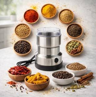 EVERSYS Stainless Steel Spice & Coffee Grinder 150 W Mixer Grinder