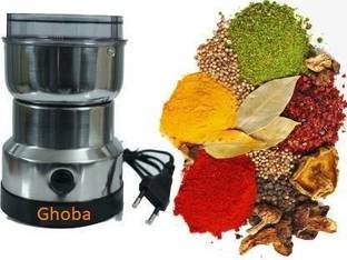Ghoba MINI 300 W 240 Mixer Grinder 300 Juicer Mixer Grinder (1 Jar, Silver2) 300 W Juicer Mixer Grinder