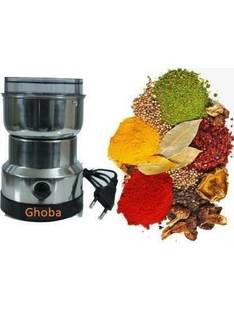 Ghoba MINI 300 W 240 Mixer Grinder 300 Juicer Mixer Grinder (1 Jar, Silver2) 300 W Juicer Mixer Grinde...