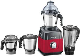 SUJATA MG03 Double Ball Bearing Motor | 24000 RPM | Blender With Coconut Milk Extractor 1000 W Mixer G...