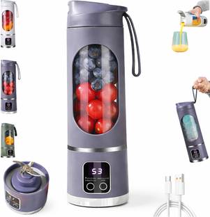 MLSALES Portable Blender Machine Fruit Smoothie Mixing Ice Crusher P2 Digital Portable 40 W Juicer